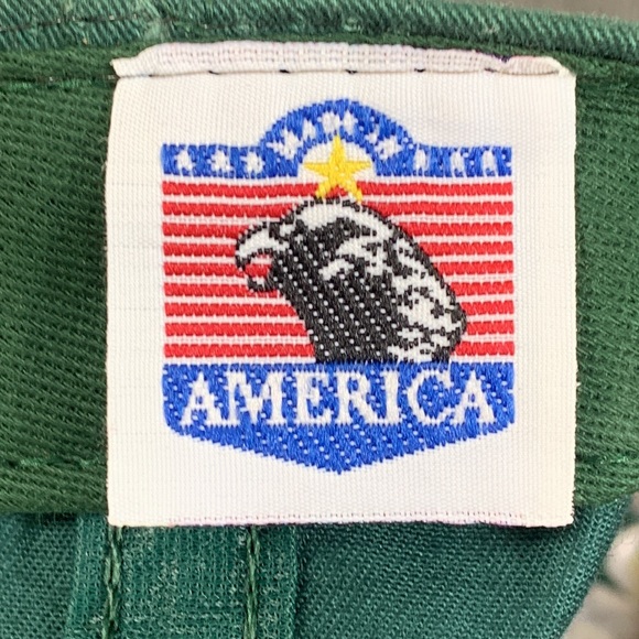 Vintage Fruchey Baseball Hat Mens Adjustable Green Strapback Cap Made in America - Picture 12 of 12